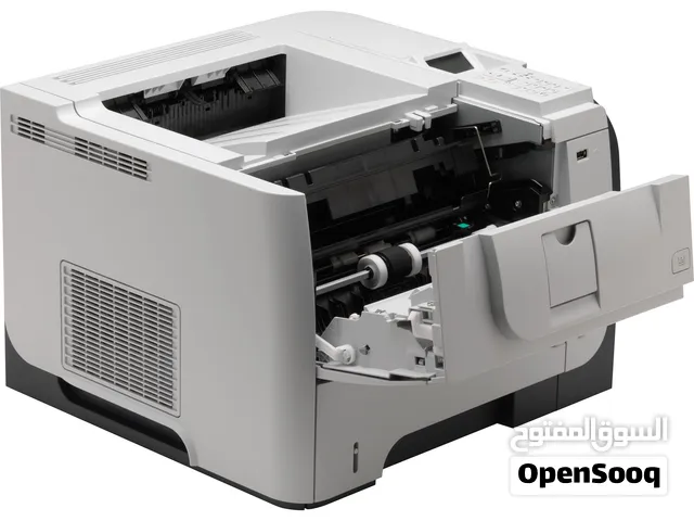 طابعة HP P3015DN دوبلكس وجهين اسود ورق A4 مجددة بالكامل