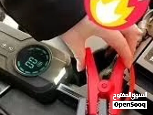 منفاخ إطارات ومشغل بطاريه سيارة