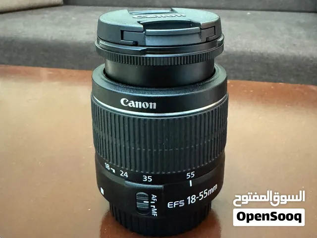 عدسة كانون بي حاله ممتازه استعمال نظيف