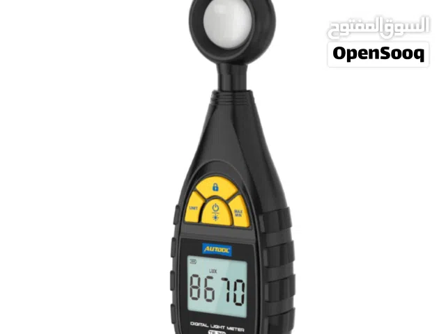 يتوفر لدينا جهاز مقياس الضوء الرقمي    Digital_Light_Meter   يعمل على توفير الطاقة بالعمل اتوماتيكيا