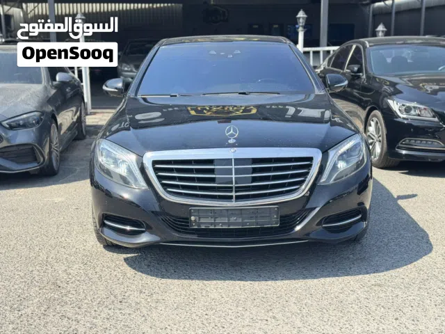 مرسيدس إس 500 لارج موديل 2014 ممشى 168 ألف كم