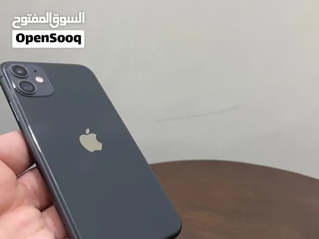 ايفون 11 لون اسود ذاكره 128GB no استخدام شخصي نظيف جداً