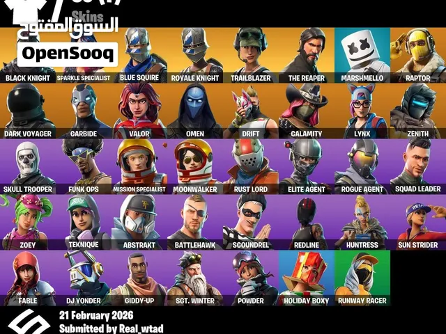 Fortnite Accounts and Characters for Sale in Al Ahmadi