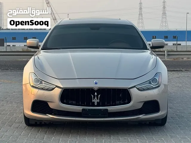 مازيراتي جبلي موديل 2014 خليجي بحاله الوكاله مالك اول من الوكاله بدون حوادث ابدا بدون اي اعطال