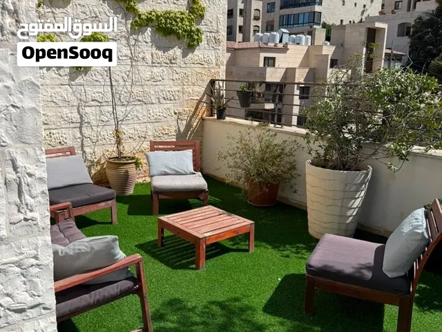 روف مفروش للايجار في عبدون-Furnished rooftop apartment for rent in Abdoun-15440