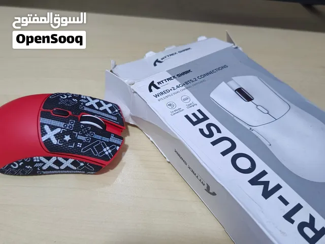 للبيع ماوس ألعاب لاسلكي Attack Shark R1 (مستخدم نظيف)