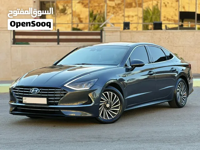 هيونداي سوناتا موديل 2022 الشكل الجديد كلياً هايبرد وارد الشركة في الاردن فحص كامل بحالة ممتازة جدا