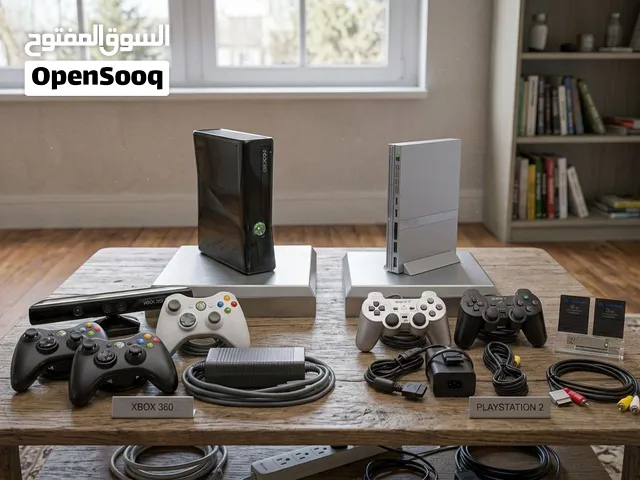 عرض التوفير القاتل: Xbox 360 Slim هارد 500G + بلايستيشن 2 معدل هدية