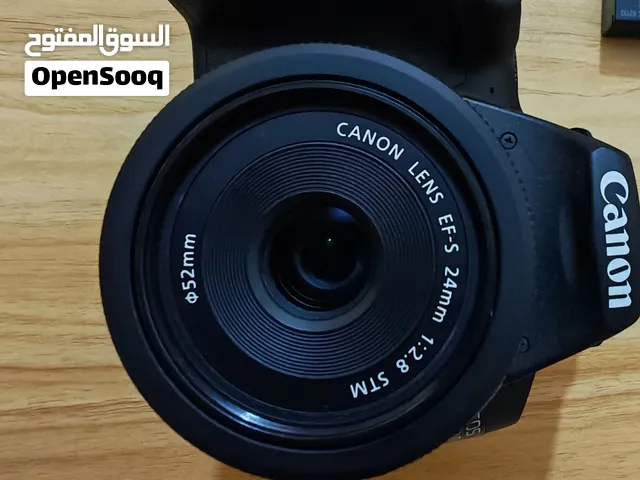 للبيع Canon 250D + عدسة Canon 24mm – بحالة شبه جديدة