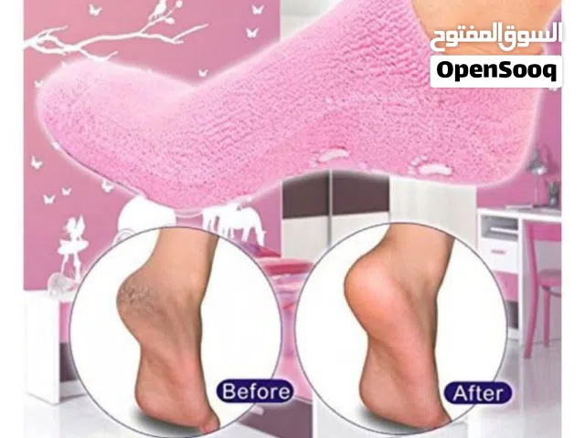 قفازات الجل السحري لليدين والقدمين تحتوي طبقة الجل على فيتامين E