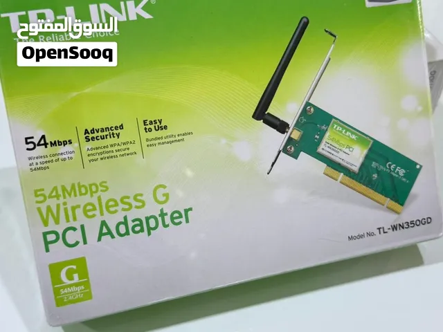 كرت شبكة أو واي فاي للكمبيوتر TP-LINK Wireless G PCI Adapter