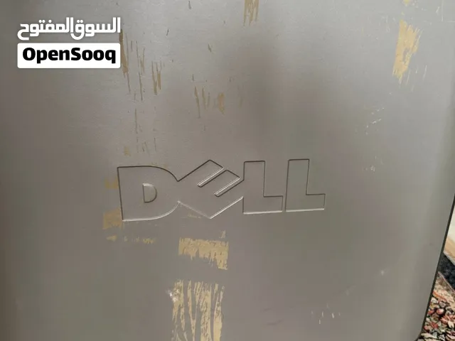 كمبيوتر مكتبي مستعمل ب افضل حالاته مع كل ملحقاته من وايرات و الملحقات