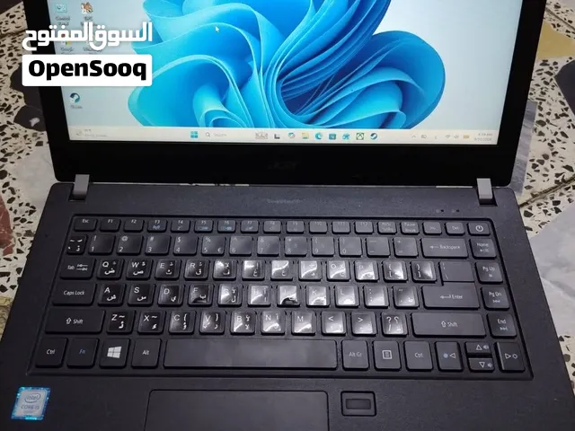 لابتوب acer للبيع ذاكرة 256 SSD الرام 8 كيكا