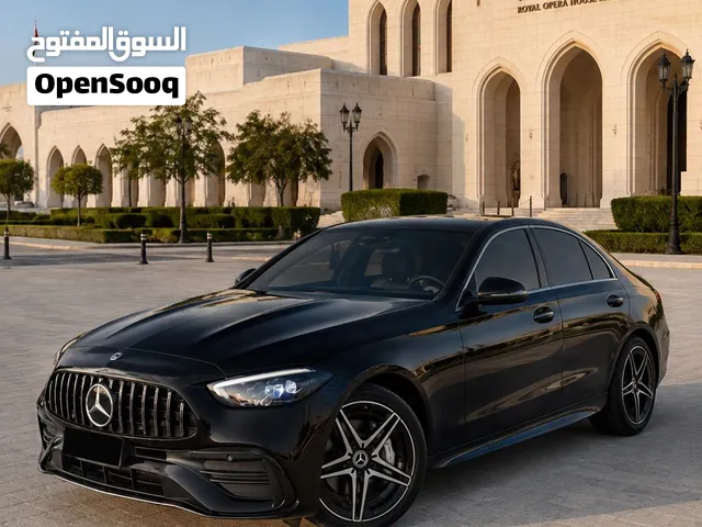 مرسيدس c300 AMG للإيجار في مسقط بأرقام خاصة/ For rent in Muscat
