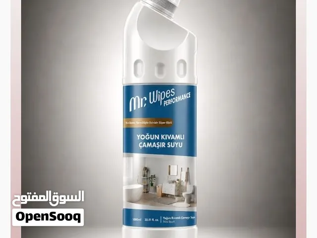 مبيض مركز لتنظيف الحمامات وإزالة البقع.