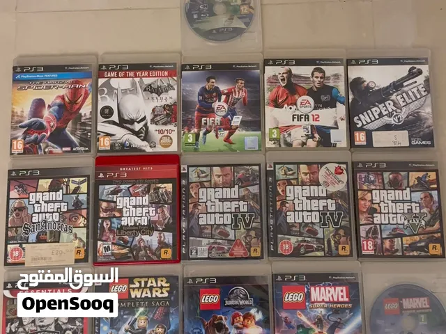 العاب سوني 3 نادرة  (spiderman gta)