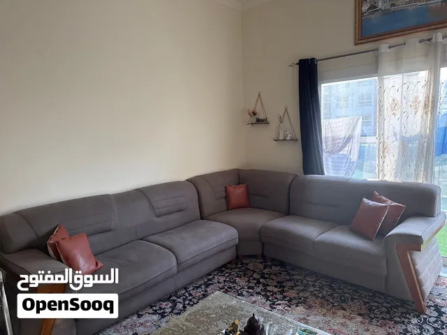Light Greige Elegant Large Corner Sofa Set – Excellent Condition