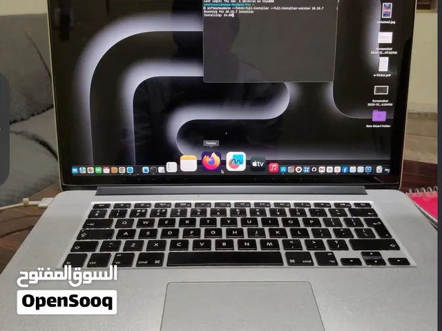 ماك بوك2015 استعمال نضيف