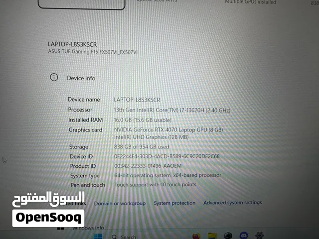Windows Asus for sale  in Muscat