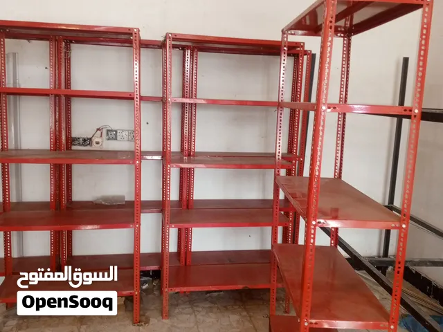 رفوف محلات قفص رفوف محلات انشائية وكهربائية نظيفات جدا اسعار مناسبة