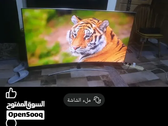 شاشه 65 بوصه كيرفsmart 4kqu led 120 frame