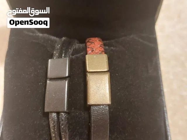2 leather bracelets
