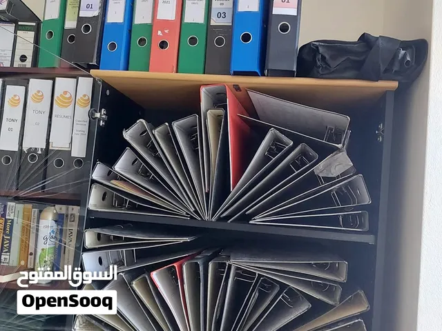 Used office black files for sale different types - 1 bd for 4 files