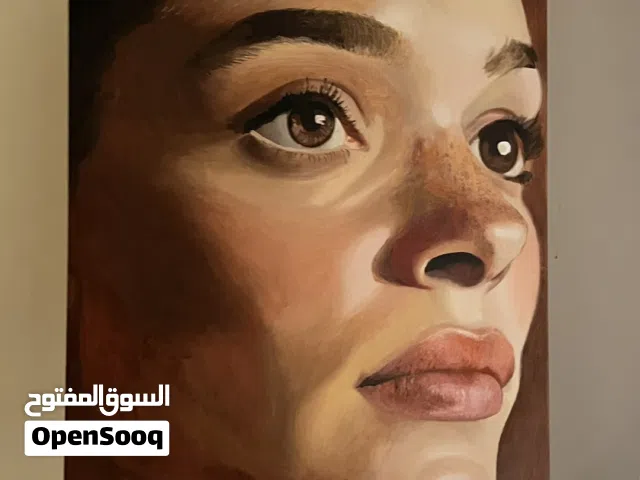 لوحة جدارية زيتية اصلية قياس 70*50