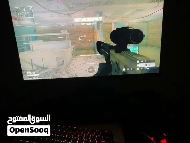 شاشه msi جديده 24انش مع ماوس وكيبورد فانتك استخدام أسبوع