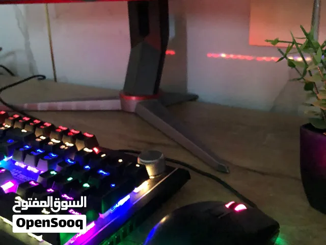 كيبورد ميكانيكي وماوس احترافي سعر جدا مناسب