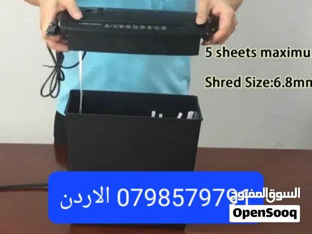 جهاز محطم ورق تدمير آلة مع 10L صندوق آلة اتلاف فرم ورق العمل اتلاف المستندات سلة مهملات لسطح المكتب