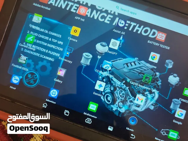 جهاز فحص السيارات شبة جديد مع ملحقاتها