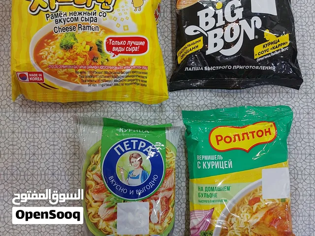 different noodles for sale(not halal)