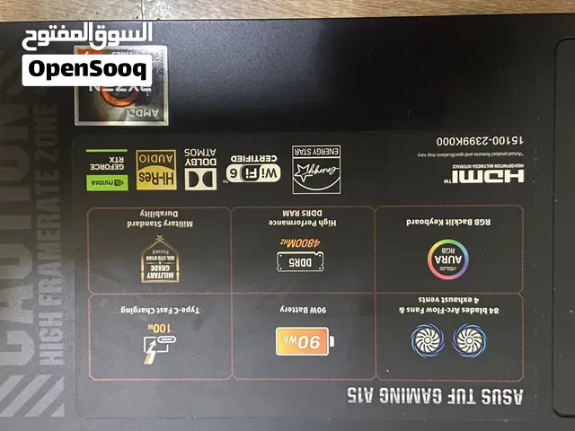 لابتوب اسوس tuf15