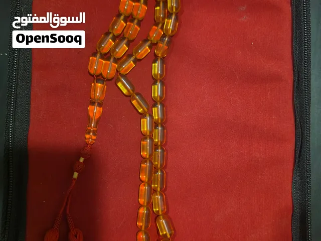 مسباح كهرم شفاف  كلنجرادي  55.4 جرام