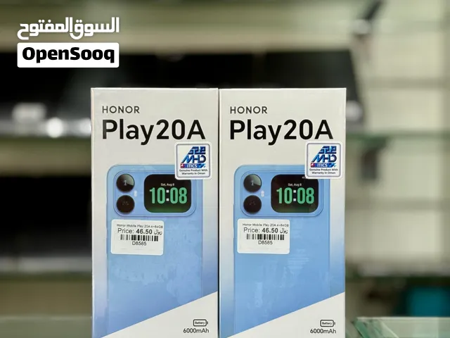 Brand New Honor Play 20A in Oman  4GB/64GB