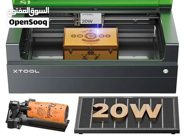 لبيع ماكينة ليزر قص وحفر 20 واط جديد