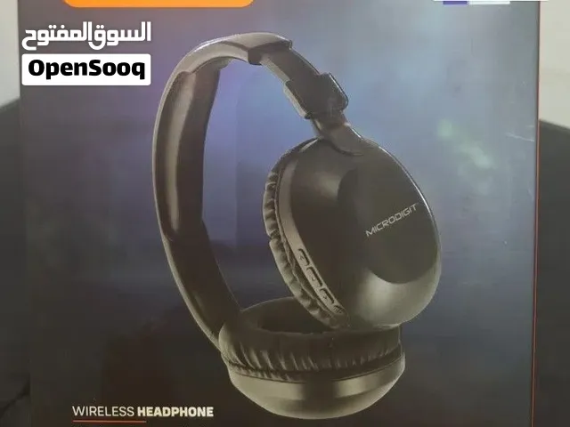 Wireless Headphones  سماعات بلوتوث كبيرة من شركة MICRODIGIT