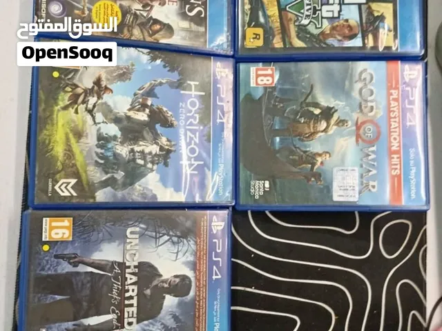 العاب سوني 4 مستعمله نظيفه جدا العاب سوني 4 ممتازه  Assassin's Creed Syndicat Uncharted 4: A Thief's