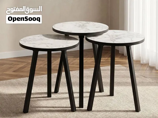 طقم 3 طاولات جانبية