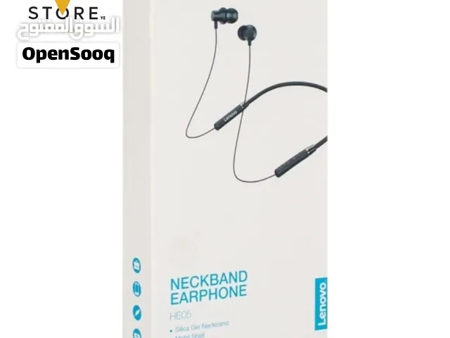 سماعة Neckband HE05 Lenovo الأصلية