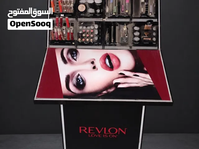 ستاند عرض مستحضرات تجميل Revlon أصلي - بحالة ممتازة