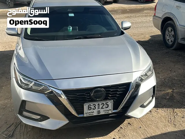 نيسان سنترا وارد أمريكي 2021 SV ماشي 109876 km  حالة ممتازة