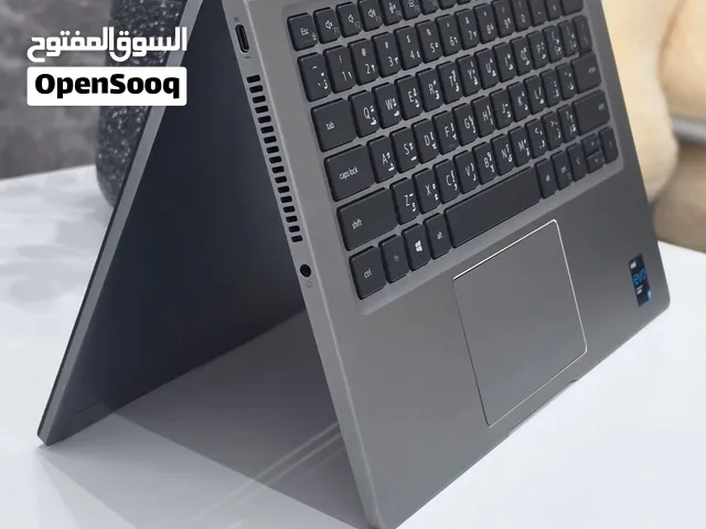 لابتوب وتابلت بشاشه تتش X360 dell Core i7 Ram 32GB 512GB ssd بودي معدني مع بصمة وجه