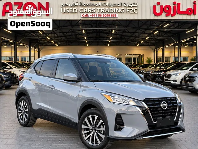 Nissan Kicks SV 2021 with the trendy’s color cement ones and UAE pass test ready for your next trip