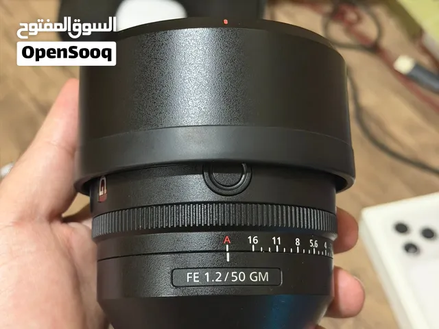 عدسة سوني 50 1.2 برايم مستعمل 5 شهور عدسه وكاله ولا شخط