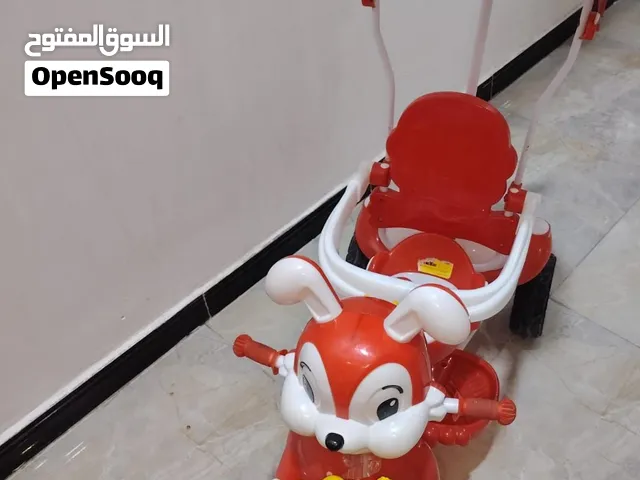 بايسكل اطفال يرهم عربانه اطفال دفع و يكدر طفل يسوقه للأطفال صغار وكبار الحد عمر 6 او 7 سنوات سعره 40