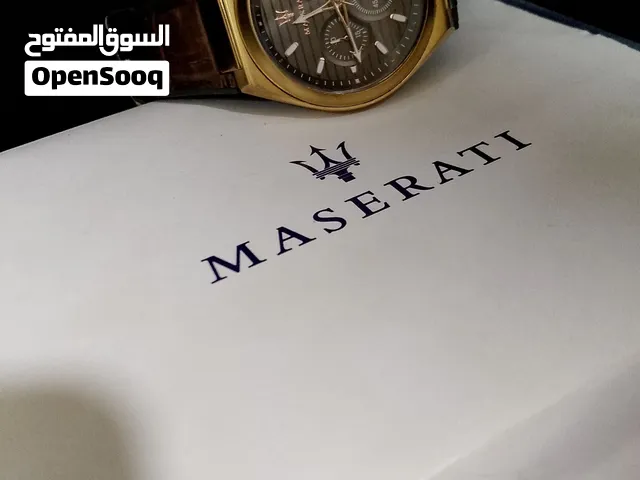 ساعة مزراتي الأصلية و ساعة فيراري الأصلية بسعر مناسب للساعتين تم الشراء من تايم سنتر