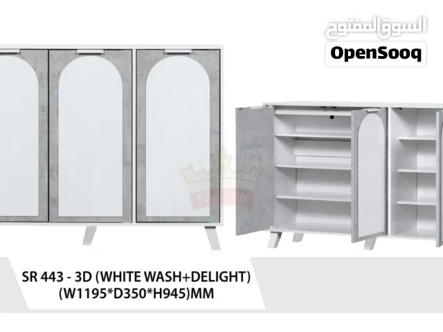 رف أحذية ببابين أو ثلاثة أبواب، سعر مختلف  Shoe rack 2/3 Door price are diffrent
