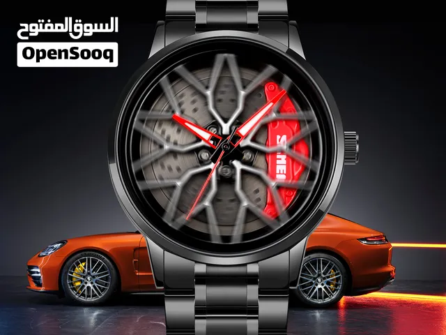 ساعة رياضية فاخرة مستوحاة من السيارات الرياضية